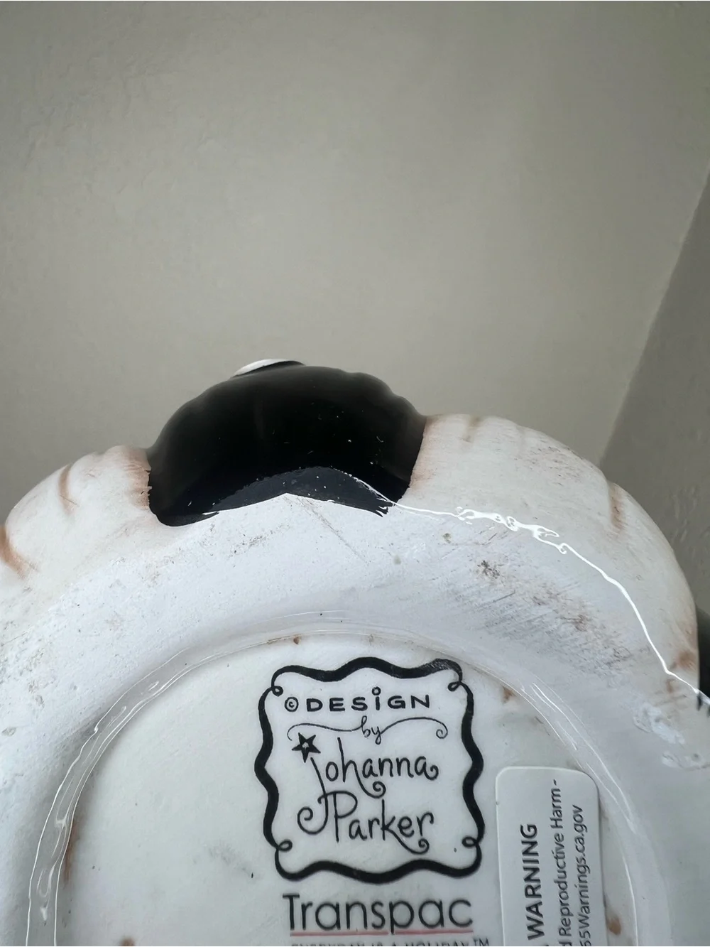 NEW Johanna Parker Halloween Black Cat Mug